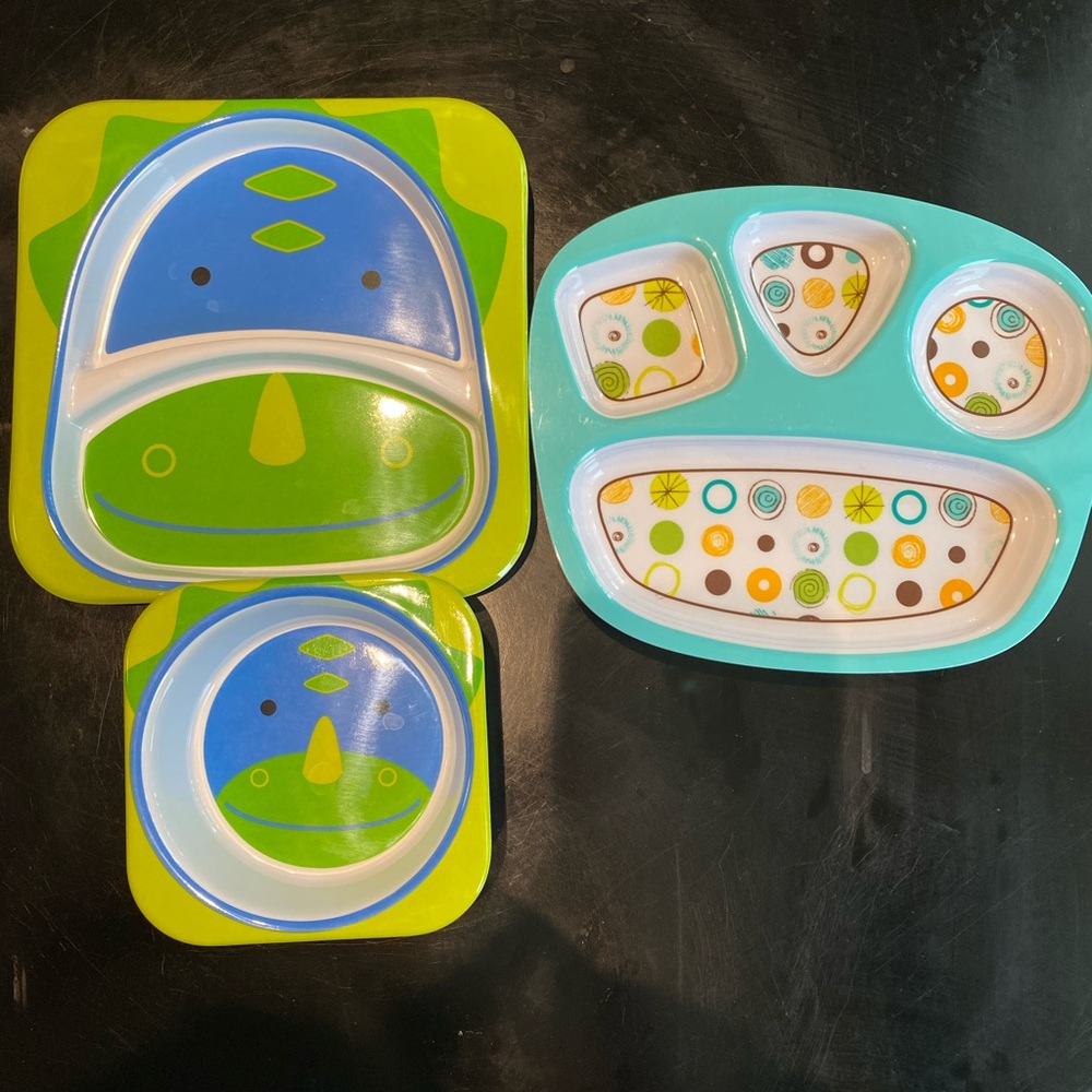 Plates and bowl